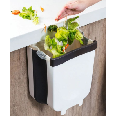 Складаний сміттєвий контейнер на двері Kitchen Wet garbage FLEXIBLE BIN, розкладний