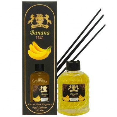 Аромадиффузор для дома Банан Golden Silva Reed Diffuser, 150 ml