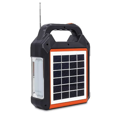 EP-0168 Бездротова Bluetooth-колонка Solar з ліхтариком і FM