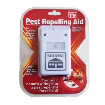 Ультразвуковий відлякувач шкідників PEST REPELLING AID 1818