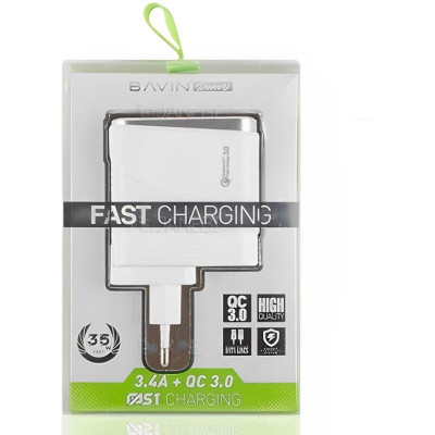 Якісний зарядний пристрій BAVIN PC522 35 W Fast Charger 5V-3.4A