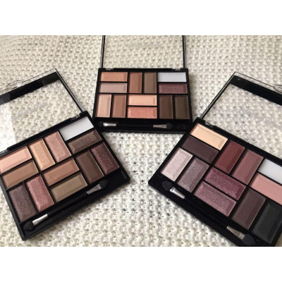 Палетка теней для век Bless Beauty Color Block Eye Shadow Palette 12 тонов