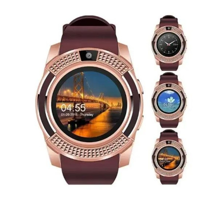 Часы Smart watch V8, смартчасы, Крокомер, Smart watch, Умные часы из блютуз, Сенсорные часы