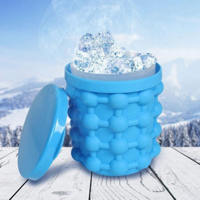 Силіконове відроформа для льоду Ice Genie з кришкою