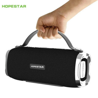 Портативная Мощная стереоколонка HOPESTAR H24 Оригинал, FM, SD, Bluetooth, USB