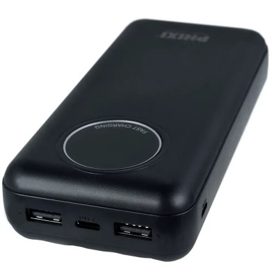 Power Bank PHIXI P21 20000mAh 5in1 10W 2.1A LED, black