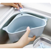 Складной дуршлаг Leach basket (W80) / Корзина в раковину для мытья фруктов и овощей