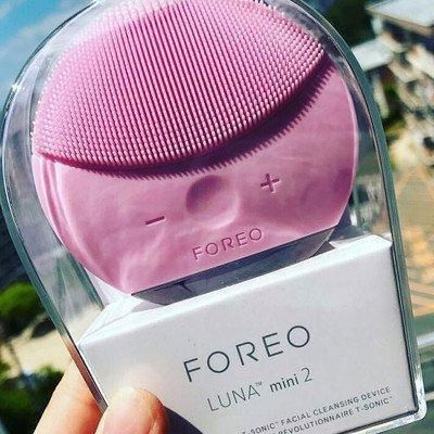 Електронна щітка для чищення обличчя Foreo Luna mini 2- масажер Форео ПУДРА