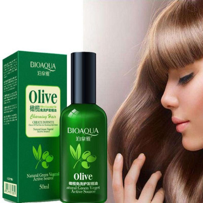 Масло для волос с экстрактом растительного масла Bioaqua Charming Hair Olive Essential Oil, 50 мл