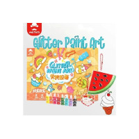 Набір для виготовлення брелоків із блискітками Glitter Paint Art