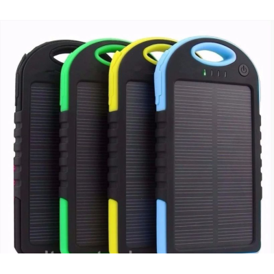 Портативное зарядное Power Bank Solar 30000 mAh на солнечной батарее