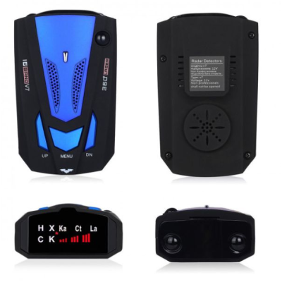 Антирадар світлодіодний GRB Radar Detector дисплей 16 BAND V7 360 градусів