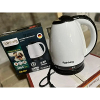 Электрочайник с дисковым нагревательным элементом 2 л. Rainberg RB-901 Белый Электрочайник с дисковым нагревательным элементом 2 л. Rainberg RB-901 Белый