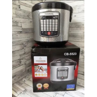 Мультиварка Crownberg CB 5523 з фритюрницею 45 програм, мультикухар, пароварка 860 ВТ АКЦІЯ