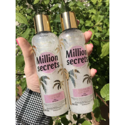 Гель для душа с мерцанием Top Beauty Million Secrets 200 мл