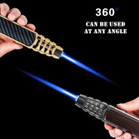 Газова турбозапальничка, вітрозахисна багаторазова газова запальничка металева Jobon Lighter for BBQ Газова турбозапальничка, вітрозахисна багаторазова газова запальничка металева Jobon Lighter for BBQ