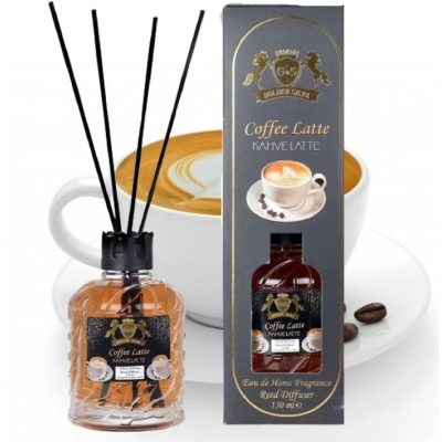 Аромадиффузор для дома Кофе Латте Golden Silva Reed Diffuser, 150 ml