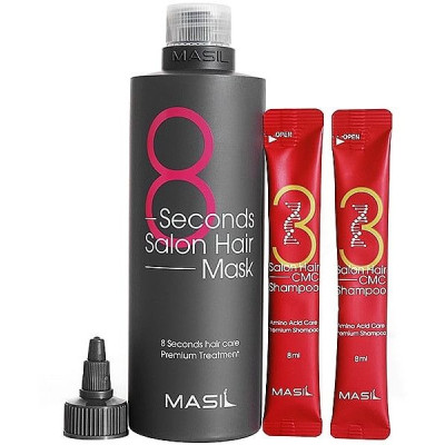 Набір для догляду за волоссям MASIL Salon Hair Mask Special Set 350 мл + 2 мл + 2 мл