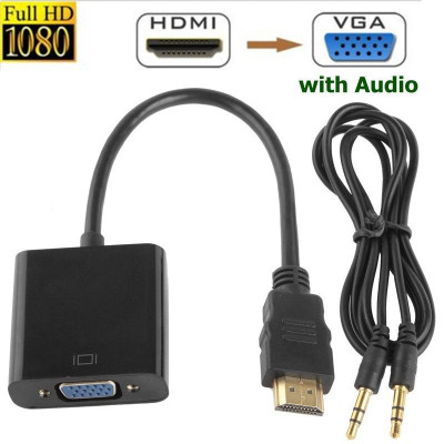 Переходник HDMI в VGA с аудиовходом 3.5 мм, BLIS5305 Лучшая цена!