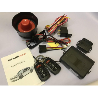 Автосигнализация односторонняя с сиреной CAR ALARM SYSTEM CZ001