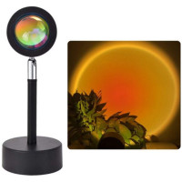Проекционный светильник Sunset Lamp с эффектом заката, рассвета FM-23.