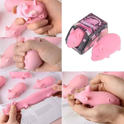 Антистрес Сквіші Тянучка Squishy М'який силіконовий Антистрес Piggy