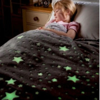 Дитячий плед покривало світний у темряві Magic Blanket ковдра для дітей із плюшу EL-2184 1*1.5 м Дитячий плед покривало світний у темряві Magic Blanket ковдра для дітей із плюшу EL-2184 1*1.5 м