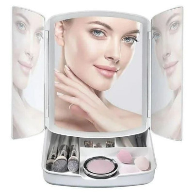 Настольное зеркало для макияжа Large LED Mirror "My Foldaway Lighted Makeup Mirror"