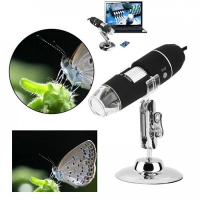 Цифровой микроскоп USB Digital Microscope zoom с LED-подсветкой ZOOM 1000X Art-0484