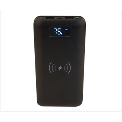 ПоверБанк Беспроводной 16000 mAh Мощный Wireless 908 (с дисплеем)