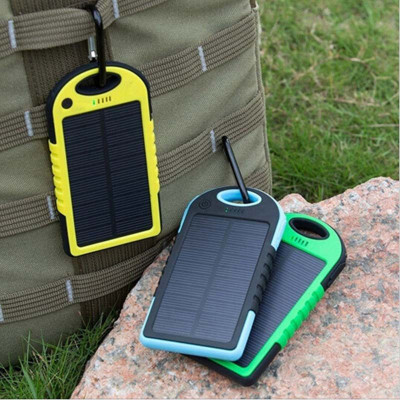 Портативное зарядное Power Bank Solar 30000 mAh на солнечной батарее ⁇ PowerBank