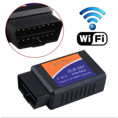 Автосканер ELM327 WiFi діагностичний адаптер для автомобіля IOS iphone Android OBD2 1.5V версія OBDII