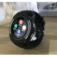 Сенсорний Smart Watch V8 смарт-годинник розумний годинник Чорний