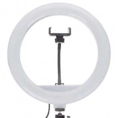 Кольцевая LED-лампа светодиодная Ring Fill Light JY-300 USB диаметром 30 см с пультом ДУ