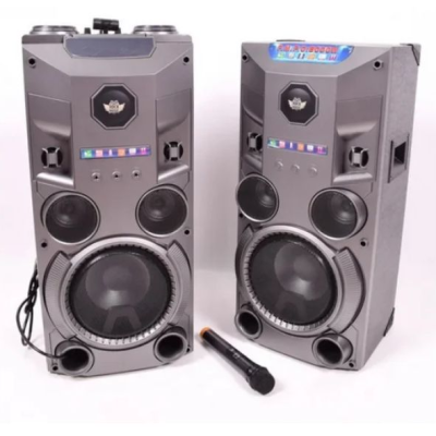 Комплект активної акустики з радіомікрофоном Rock Music RC-8950 (150 W/FM/Bluetooth/USB)