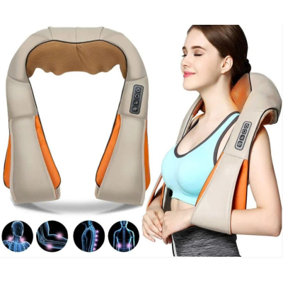 Роликовый массажер для спины и шеи Massager of Neck Kneading