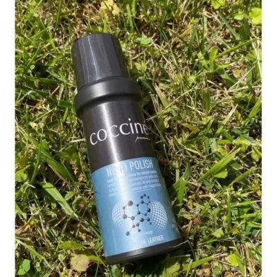 Рідка паста-блиск для шкіри Coccine NANO POLISH чорна 75 мл