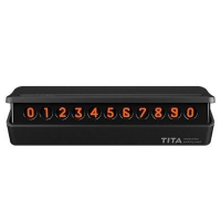 Автодержатель с табличкой для телефона XY-168 (Черный)