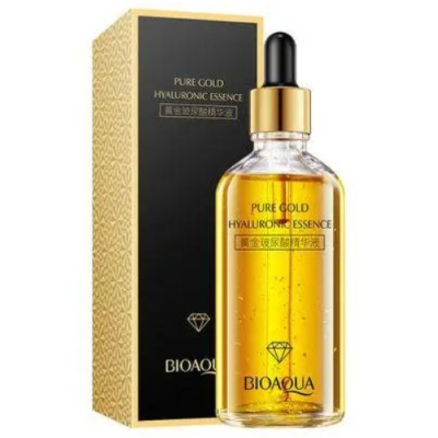 Сироватка для вишукана Bioaqua 24k Gold Hyaluronic Essence 100 мл