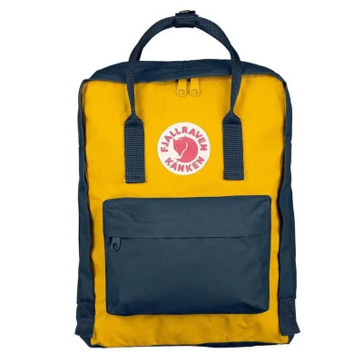 Рюкзак Fjallraven Kanken Classic ЖЕЛТО-СИНІЙ ⁇ Міський рюкзак 16 л унісекс