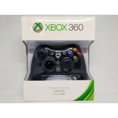 Проводной контроллер Xbox 360 Bluetooth Wireless Controller Джойстик — геймпад для икс-бокс блютус, Черный