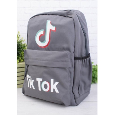 Рюкзак міський місткий TikTok R271 Сірий