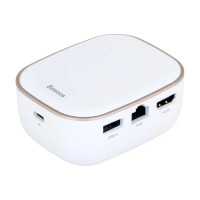 Зарядное устройство для Baseus HUB USB 3.0 / Type-C / RJ45 60 Вт CAHUB Зарядное устройство для Baseus HUB USB 3.0 / Type-C / RJ45 60 Вт CAHUB