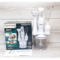 Блендер Rainberg RB — 6202 350 W 3в1 погружной блендер