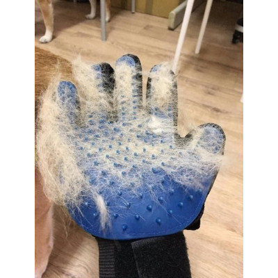 Перчатка для вычесывания шерсти True Touch, Тру Тач, Pet Glove