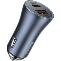 Автозарядний пристрій Baseus PD+QC3.0 40 W CCJD Темно-сірий Автозарядний пристрій Baseus PD+QC3.0 40 W CCJD Темно-сірий