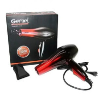 Фен професійний для сушіння волосся Gemei GM-1719 1800W GB