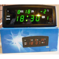 Настільний електронний LED-годинник 909-А (календар, температура, будильник) Настільний електронний LED-годинник 909-А (календар, температура, будильник)