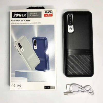 Портативна зарядка 20000 MAH MOBILE PowerBank