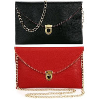 Сумочка-клатч Flat на цепочке